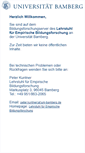 Mobile Screenshot of bfserver.ppp.uni-bamberg.de